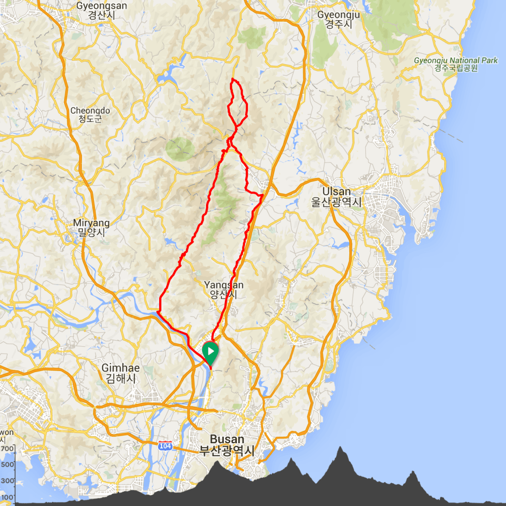 Cycling Routes Busan Soho Loop